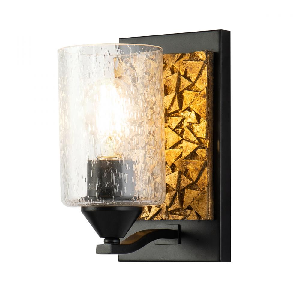 Bocage 1 Light Wall Sconce In Bronze And Gold
