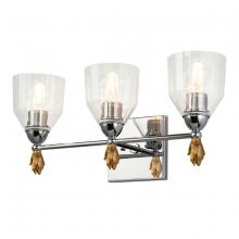  BB1000PC-3-F1G - Felice 3 Light Vanity Light