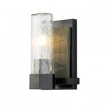 Lucas McKearn BB91595-1 - Novarre 1 Light Wall Sconce In Black And Grey