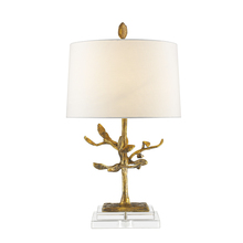  TLM-1033 - Audubon Park Outdoor Inspired Distressed Gold Buffet Accent Table Lamp Gold