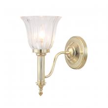  BB-CARROLL1-PB - Carroll1 1 Light Bath Light in Polished Bronze