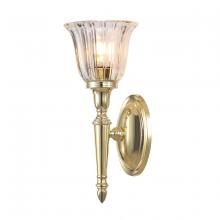  BB-DRYDEN1-PB - Dryden 1 Light Bath Light in Polished Brass
