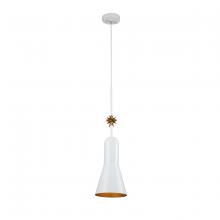 Lucas McKearn PD00115W-1 - Etoille Large White Pendant with Star