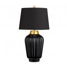  QN-BEXLEY-TL-BKBB - Bexley Table Lamp in Black and Brushed Brass