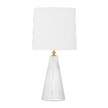 Mitzi by Hudson Valley Lighting HL665201-AGB - Christie Table Lamp