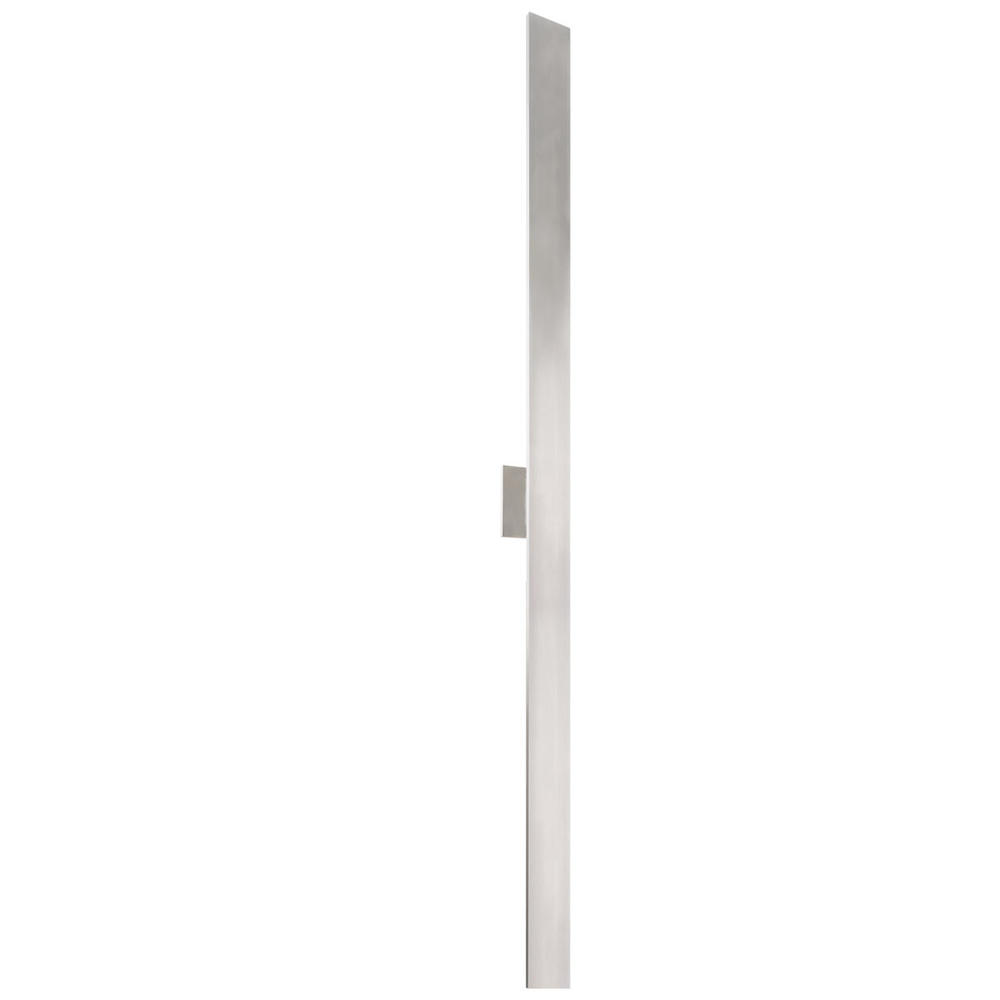 Vesta 72-in Brushed Nickel LED All terior Wall