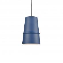 Kuzco Lighting Inc 492208-IB - Castor 8-in Indigo Blue 1 Light Pendant