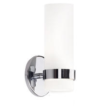 Kuzco Lighting Inc WS9809-CH - Milano 9-in Chrome LED Wall Sconce