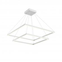  CH88232-WH - Piazza 32-in White LED Chandeliers