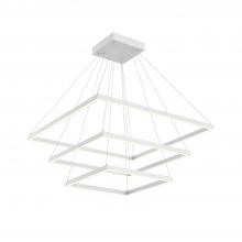  CH88332-WH - Piazza 32-in White LED Chandeliers
