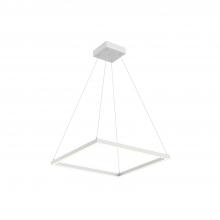  PD88124-WH - Piazza 24-in White LED Pendant