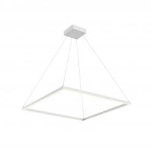  PD88132-WH - Piazza 32-in White LED Pendant