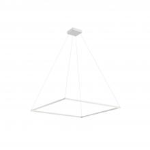  PD88148-WH - Piazza 48-in White LED Pendant