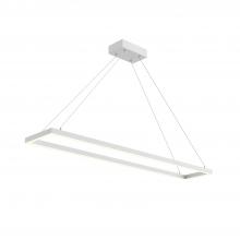  PD88548-WH - Piazza 48-in White LED Pendant