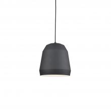  492116-BK - Sedona 16-in Black 1 Light Pendant
