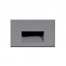Kuzco Lighting Inc ER3003-GY-12V - Sonic 3-in Gray LED Exterior Low Voltage Wall/Step Lights