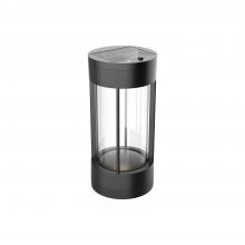  EL17610-BK - Suara 10-in Black LED Exterior Portable Lamp