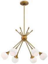  P1806-248 - Pontil - 6 Light Chandelier