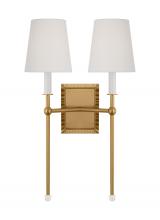 Visual Comfort & Co. Studio Collection AW1202BBS - Double Sconce