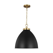 Visual Comfort & Co. Studio Collection CP1301MBKBBS - Large Dome Pendant