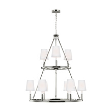 Visual Comfort & Co. Studio Collection F2937/3+6PN - Large Chandelier
