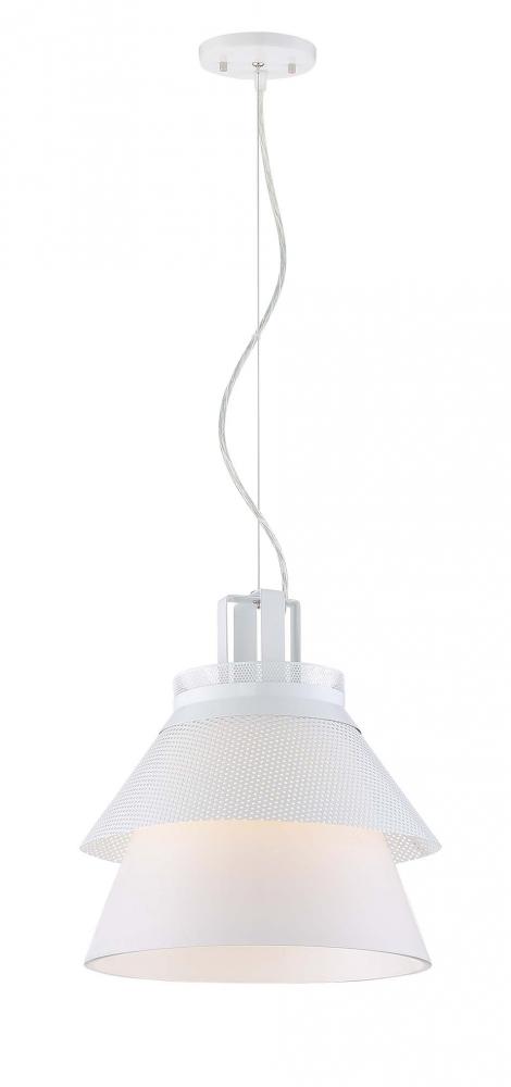 Kyto - LED 10" Pendant with White Opal Glass