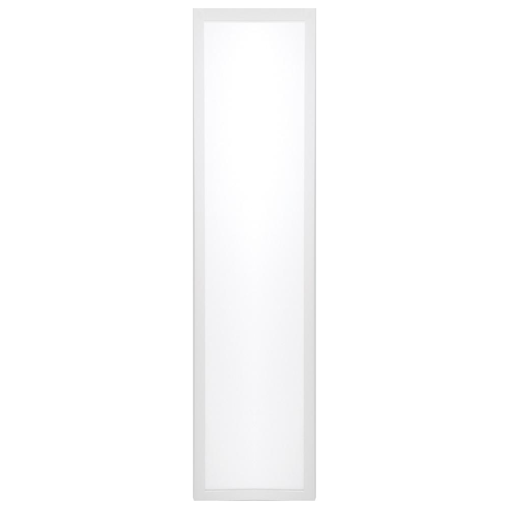 LED Emergency Backlit Flat Panel; 1 ft. x 4 ft.; Wattage and CCT Selectable; 100-277 Volt;
