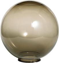  50/780 - 10 Inch Smoke Acrylic Globe; 10 inch Diameter; 4 inch Fitter