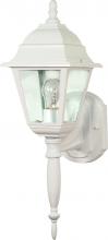 Nuvo 60/3453 - Briton; 1 Light; 18 in.; Wall Lantern with Clear Seed Glass; Color retail packaging