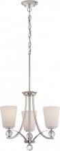 Nuvo 60/5496 - CONNIE - 3 LT CHANDELIER