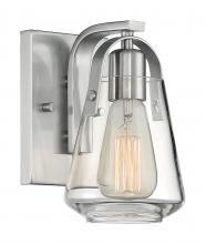 Nuvo 60/7111 - Skybridge - 1 Light Vanity with Clear Glass - Brushed Nickel Finish