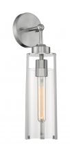 Nuvo 60/7141 - Marina - 1 Light Sconce with Clear Glass - Brushed Nickel Finish