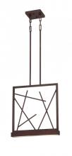 Nuvo 62/112 - Stix - LED Pendant with Frosted Glass