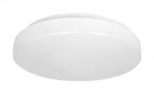  62/1211 - 11 inch; Acrylic Round; Flush Mounted; LED Light Fixture; CCT Selectable with Microwave Sensor ;