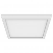  62/1744 - Blink Pro - 13 Watt; 9 Inch; LED Fixture; Square Shape; 4000K; White Finish; 120/277 Volts