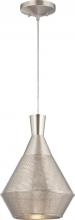 Nuvo 62/471 - Jake - 1 Light Perforated Metal Shade Pendant with 14w LED PAR Lamp Included