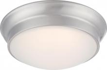 Nuvo 62/605 - Conrad - LED Flush Fixture with Frosted Glass