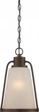  62/685 - Tolland - LED Outdoor Hanging with Champagne Linen Glass