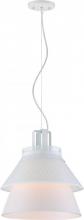 Nuvo 62/784 - Kyto - LED 13" Pendant with White Opal Glass