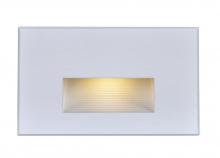  65/408 - LED Horizontal Step Light - 5W - 3000K - White Finish - 277V