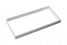  65/597 - 2X4 Backlit Panel Frame Kit; White Finish