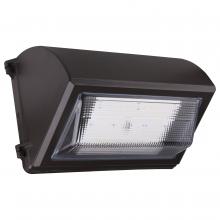  65/762 - Emergency LED Cutoff Wall Pack; CCT Selectable 3K/4K/5K; Wattage Adjustable; Bypassable Photocell;