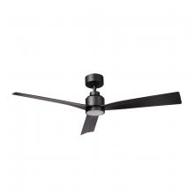 WAC Smart Fan Collection F-003L-MB - Clean Matte Black WITH LUMINAIRE
