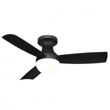 WAC Smart Fan Collection F-004L-MB - Orb Matte Black WITH LUMINAIRE