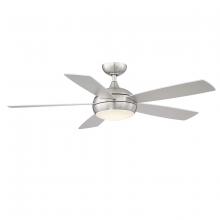 WAC Smart Fan Collection F-005L-BN - Odyssey Brushed Nickel WITH LUMINAIRE