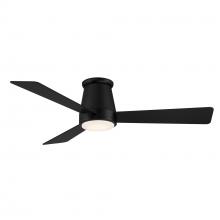 WAC Smart Fan Collection F-037L-MB - Hug 52" Matte Black WITH LUMINAIRE