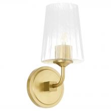  5238-1-80 - Providence 1 Light Wall Mount |Aged Brass