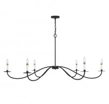  M100105MBK - 6-Light Chandelier in Matte Black