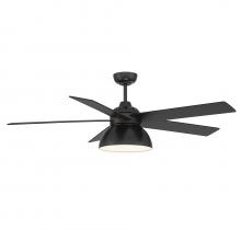  M2014MBK - 52" LED Ceiling Fan in Matte Black