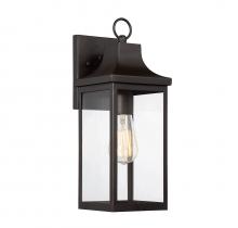 Savoy House Meridian M50024ORB - 1-Light Outdoor Wall Lantern in Oil Rubbed Bronze